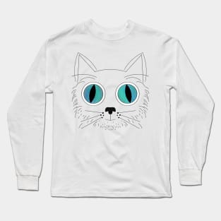 Big Eyed Cat V7 Long Sleeve T-Shirt